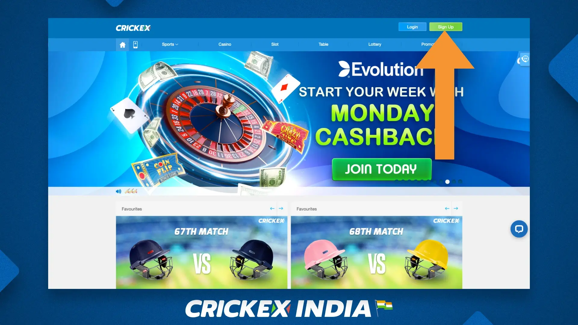 How to start playing in an Crickex online casino
