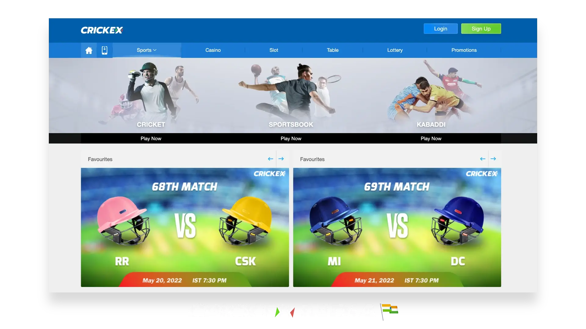 Detailed information about Crickex company: history, services, security