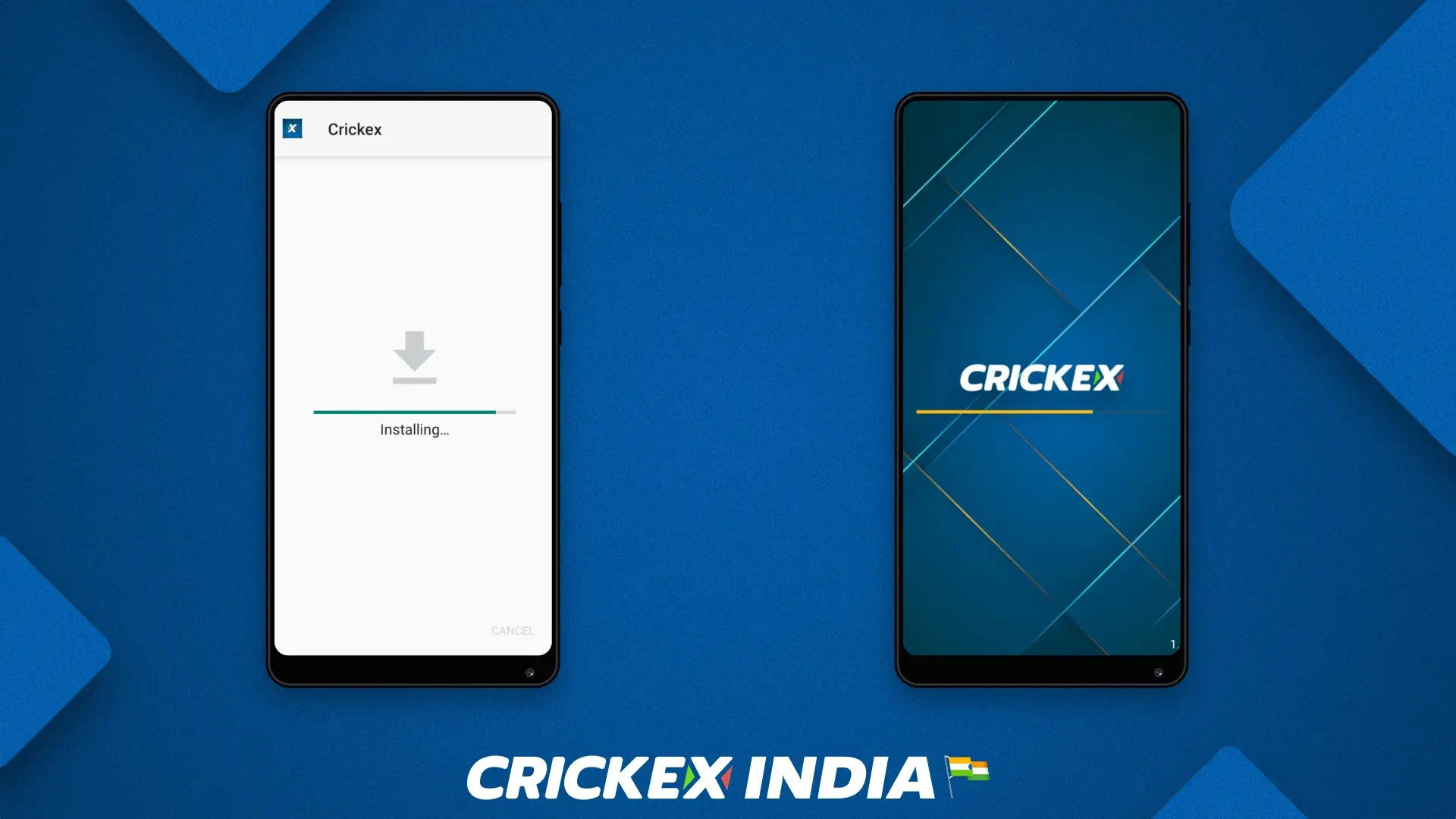 How to install the crickex app on android smartphone or tablet