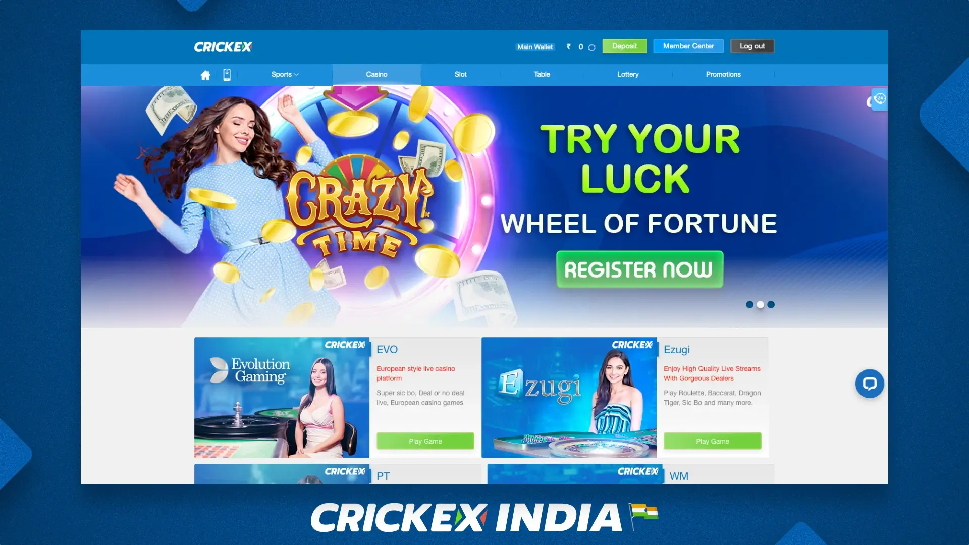 Advantages and benefits of Crickex online casino